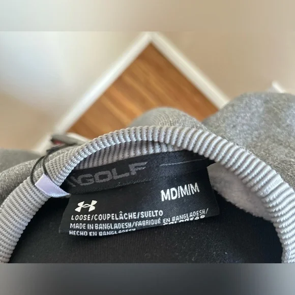 🔴Sold🔴 Under Armour Mens Sweater Fleece Crewneck Size Medium NWT - Picture 6 of 7